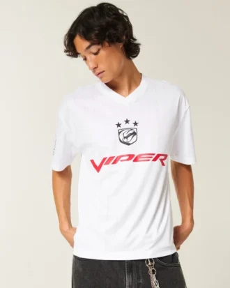 Camiseta de fútbol con estampado Dodge Viper