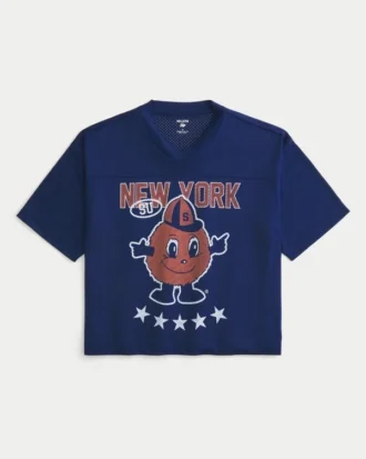Camiseta de fútbol con gráfico naranja de la Universidad de Syracuse