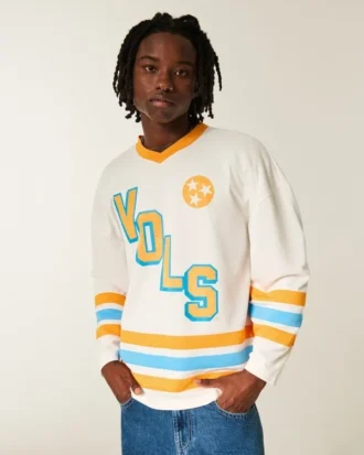 Camiseta de hockey con estampado de los Volunteers de la Universidad de Tennessee