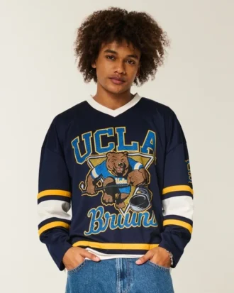 Camiseta de hockey con gráfico de los UCLA Bruins