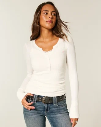 Camiseta de manga larga Icon Henley
