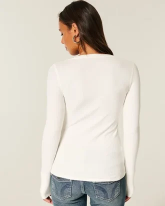 Camiseta de manga larga Icon Henley