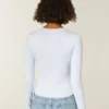 Camiseta de manga larga sin costuras para bebé
