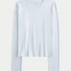 Camiseta de manga larga sin costuras para bebé