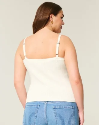 Camiseta de tirantes con botones