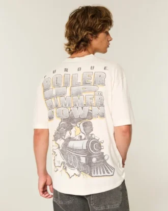 Camiseta gráfica Boilermakers de la Universidad de Purdue