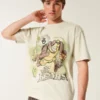 Camiseta gráfica Boxy Baylor University Bears