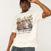 Camiseta gráfica Boxy Cotton Nashville Tennessee