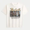 Camiseta gráfica Boxy Cotton Nashville Tennessee