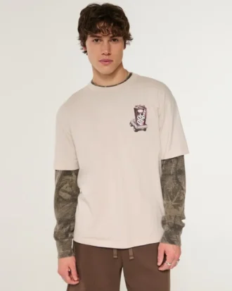 Camiseta gráfica Boxy Dr Pepper