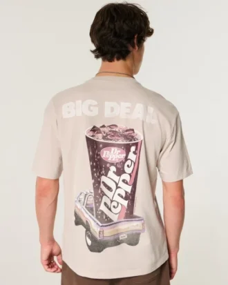 Camiseta gráfica Boxy Dr Pepper