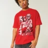 Camiseta gráfica Boxy NC State Wolfpack