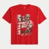 Camiseta gráfica Boxy NC State Wolfpack
