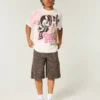 Camiseta gráfica Boxy Ohio State Buckeyes