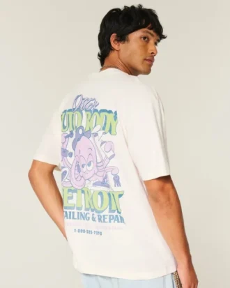 Camiseta gráfica Boxy Otto’s Auto Body