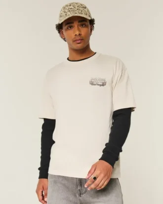 Camiseta gráfica Boxy Park Street Pawn