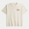 Camiseta gráfica Boxy Park Street Pawn