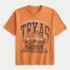 Camiseta gráfica Boxy University of Texas Longhorns