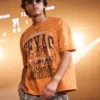Camiseta gráfica Boxy University of Texas Longhorns