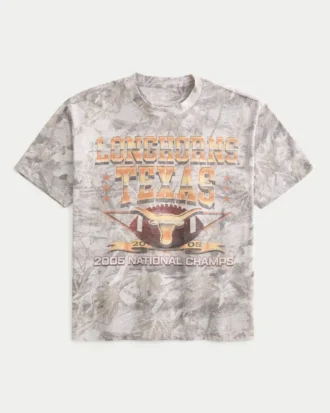 Camiseta gráfica cuadrada de la Universidad de Texas en Austin Longhorns