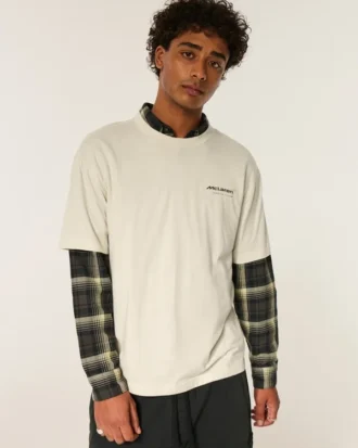 Camiseta gráfica McLaren de corte cuadrado