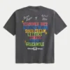 Camiseta gráfica oversize de Hollister x Taco Bell