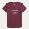 Camiseta gráfica para bebé Naughty But Nice