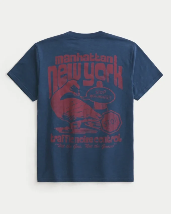 Camiseta gráfica Relaxed Manhattan Noise Control