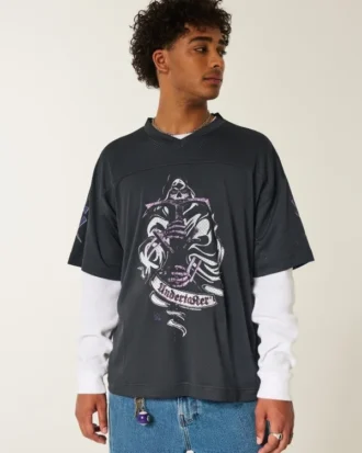 Camiseta holgada con gráfico Undertaker