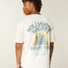 Camiseta holgada de algodón con gráfico Hollywood Haunts