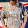 Camiseta holgada de camuflaje con estampado Dodge