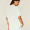 Camiseta oversize con estampado de pez