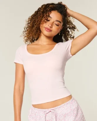 Camiseta redonda