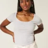 Camiseta redonda