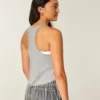 Camiseta sin mangas con estampado y flecos Velvet Valley