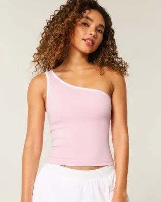 Camiseta sin mangas de un solo hombro Active Recharge de Gilly Hicks