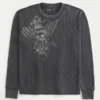 Camiseta térmica con estampado de calaveras