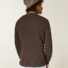 Camiseta térmica holgada Henley