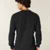 Camiseta térmica holgada Henley