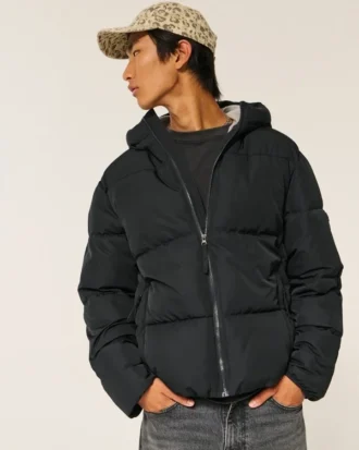 Chaqueta acolchada con forro de piel sintética