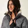 Chaqueta acolchada con forro de piel sintética