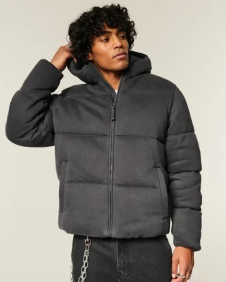 Chaqueta acolchada Hollister Feel Good Fleece