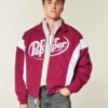 Chaqueta de carreras con gráfico Dr Pepper