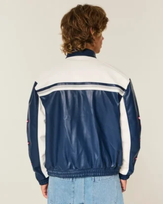 Chaqueta de piel sintética con estampado Oracle Red Bull Racing
