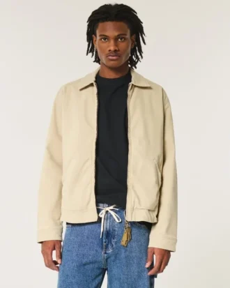 Chaqueta de trabajo con cremallera