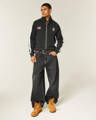 Chaqueta deportiva de felpa con gráfico de la Copa Mundial de la FIFA Alemania 2006