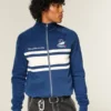 Chaqueta deportiva de felpa con gráfico de la Copa Mundial de la FIFA Francia 1998 Chaqueta deportiva de felpa con gráfico de la Copa Mundial de la FIFA Francia 1998