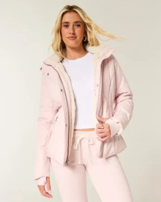 Chaqueta para todo tipo de clima con forro de piel sintética