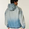 Chaqueta skater vaquera con cremallera