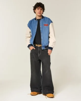 Chaqueta vaquera con estampado de Looney Tunes